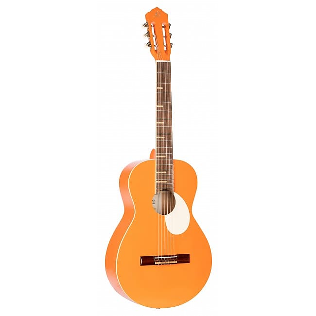 ORTEGA RGA-ORG Gaucho Series Konzertgitarre 4/4 inkl. Gigbag, orange image 1