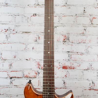 KSM Kevin S Moore- 358 Electric Guitar, Transparent Brown - w/HSC - x0405 - USED image 3