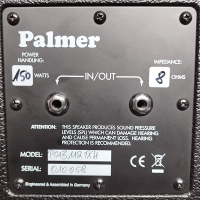 Palmer 1x12 Cab w/ Eminence 150 Watt Speaker image 8