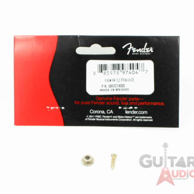 Genuine Fender Road Worn/Relic Aged Tele/Telecaster String Tree Guide Retainer image 1