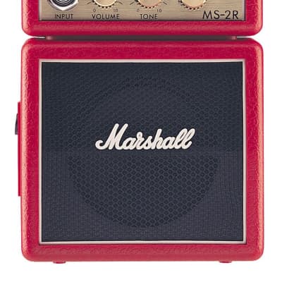 Marshall MS-2R Micro Amp in Red for sale