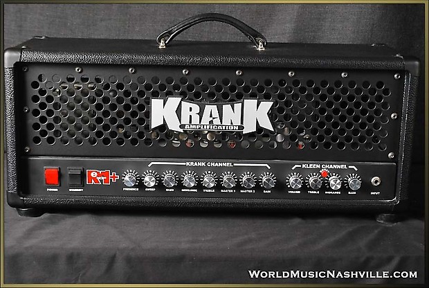 Krank Rev1+ Head Black | Reverb Krank Rev1+ Head Black | Reverb