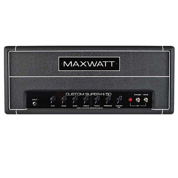 MAXWATT Custom Super-Hi 50 designed by Mike Fortin. NEW. image 1