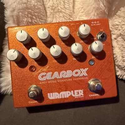 Reverb.com listing, price, conditions, and images for wampler-gearbox-andy-wood-signature-overdrive