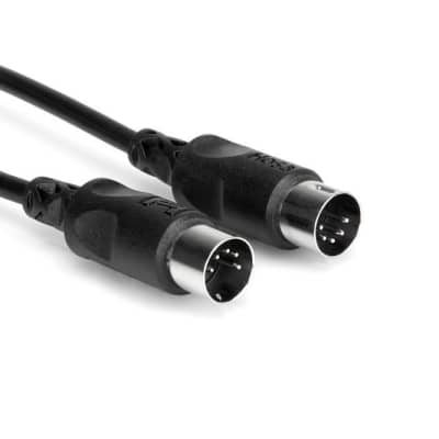 MID-305 5' MIDI Cable Black