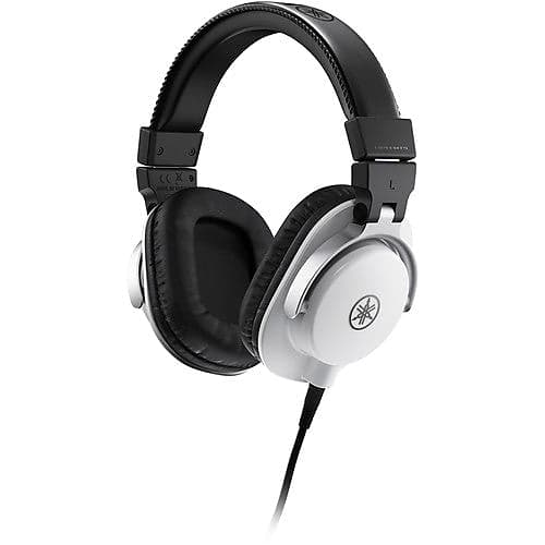 Yamaha HPH-MT5W Studio Monitor Headphones - White (DEMO)  			