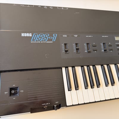 Korg DSS-1 61-Key Digital Sampling Synthesizer 1980s - Black