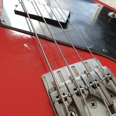 Gibson Victory Standard Bass 1981 - 1985 - Candy Apple Red image 3