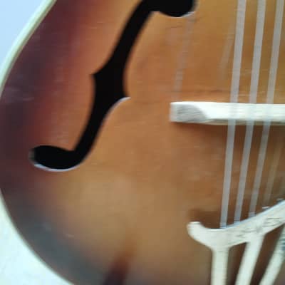 Fasan Mewes 1950s German Vintage Archtop guitar image 4