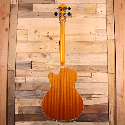 Fender FA-450CE 4-String Acoustic Bass (2021, 3-Tone Sunburst) image 6
