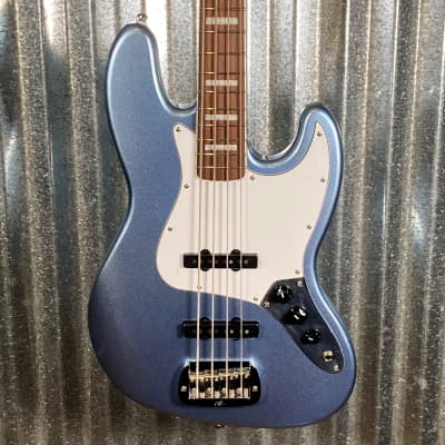 Grass Roots G-JB-55R LPB Jazz Bass 2012 Lake Placid Blue | Reverb