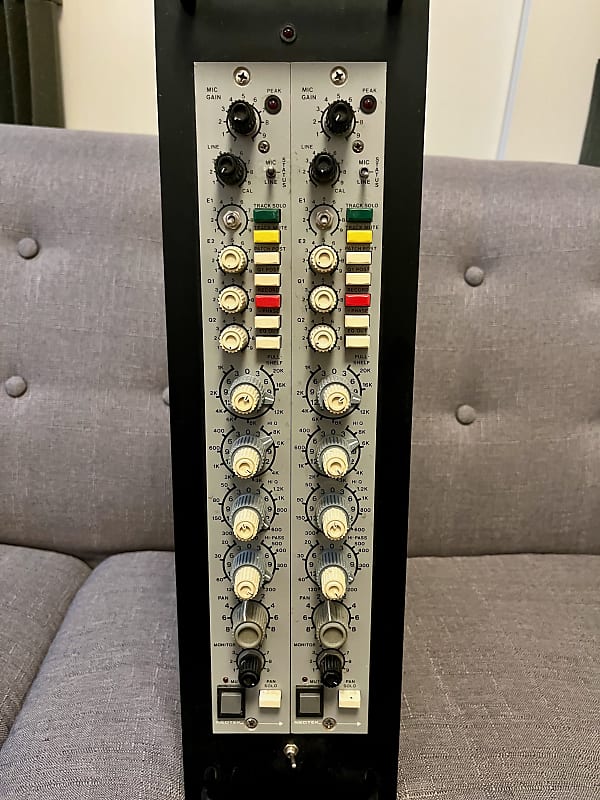 Neotek Series 3 channel strips racked preamp EQ Reverb