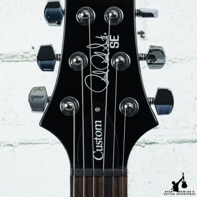PRS SE Custom 24 Black Gold w/ Bag (#6482) image 6