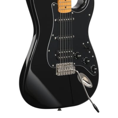 Squier Classic Vibe 70s Stratocaster HSS Maple Neck Black image 9