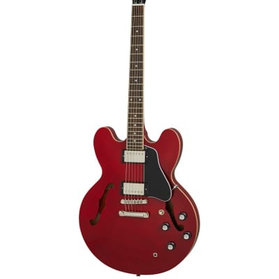 Epiphone ES-335 Semi-Hollow Electric Guitar - Cherry image 2