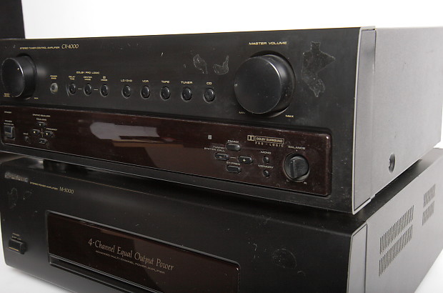 Pioneer CX-4000 Vintage Preamp/Tuner and M-5000 Stereo/Four Pioneer CX-4000 Vintage Preamp/Tuner and M-5000 Stereo/Four