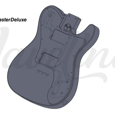 1974 Fender Telecaster Tele Deluxe wNeck Guitar Router | Reverb