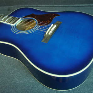 Epiphone Hummingbird Artist Blue Burst Finish Dreadnought Acoustic