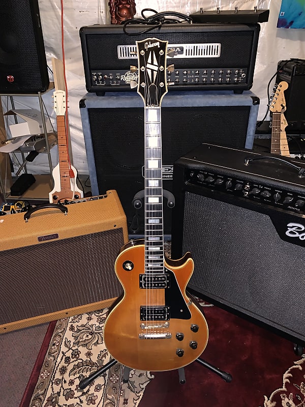 Gibson Early 1969 Les Paul Custom with unique serial number | Reverb