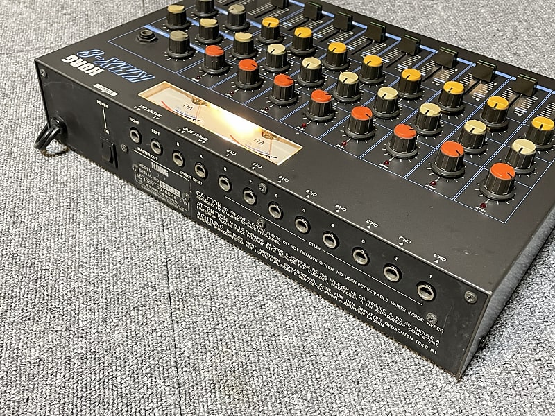 KORG/コルグ KMX-8 ステレオミキサー 8ch Korg KMX-8 (JRC 4558DD opamp) Vintage Line Mixer 8channel