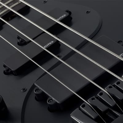 Schecter Stiletto-4 Stealth Pro LH Satin Black image 9