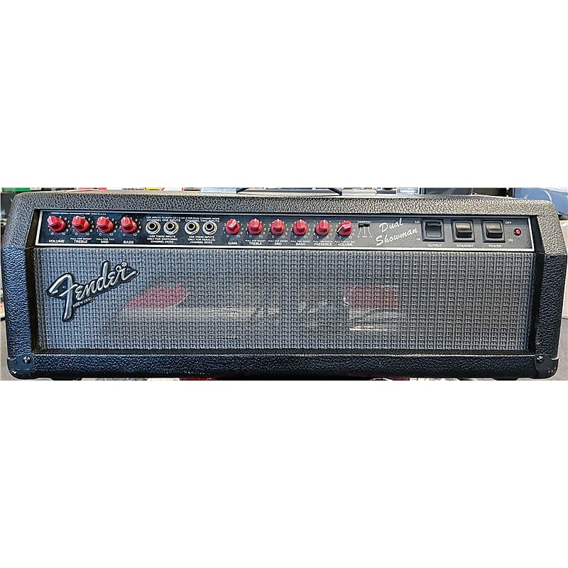 Fender Dual Showman all Valve Head (Red Knob), SecondHand Reverb UK