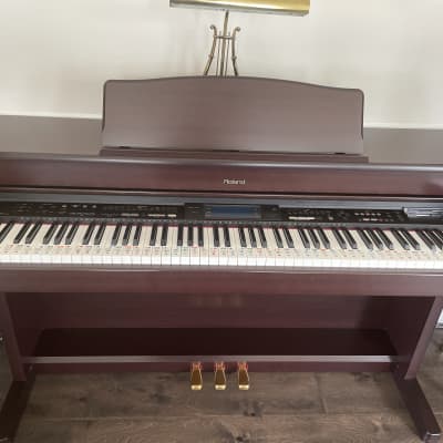 Roland KR 575 Digital Intelligent Piano 1998? Dark wood | Reverb