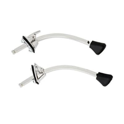 Ludwig 1/2" Classic Curved Bass Drum Spurs (Pair) image 1