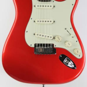 Fender American Deluxe Stratocaster 2012 Candy Tangerine image 3