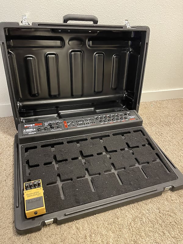 SKB PS55 Stage five powered PRO Pedalboard Large Mint Reverb