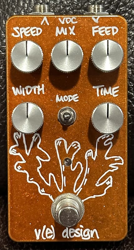 VFE Pedals Choral Reef analog chorus - Cinnamon Shimmer + Silver image 1