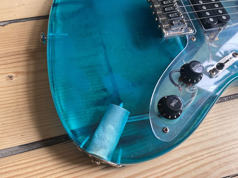 Aria Legend Jaguar Acrylic / Plexiglass Electric Guitar