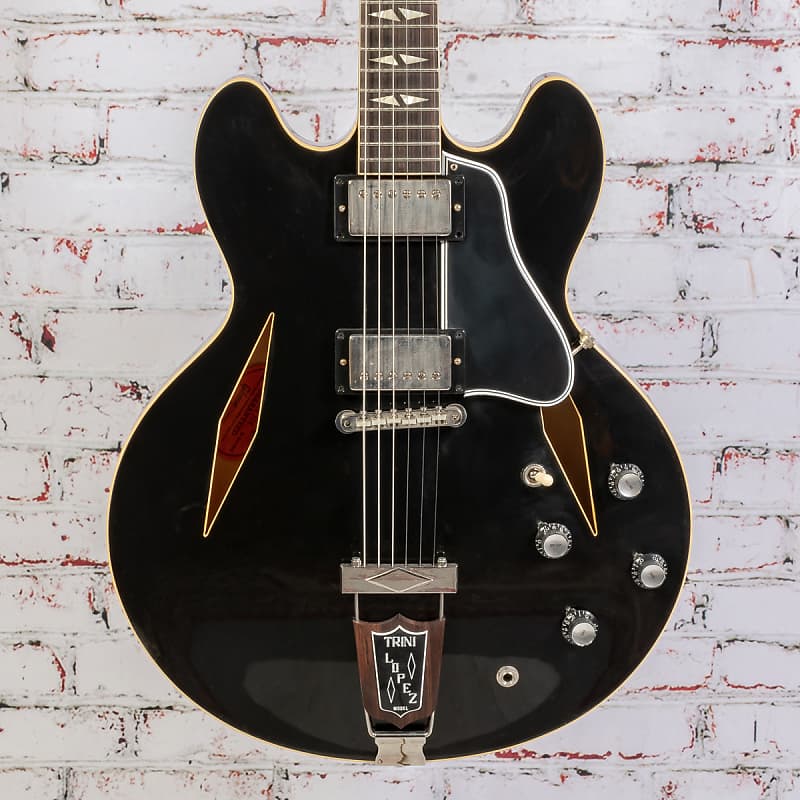 Gibson - 1964 Trini Lopez Standard Reissue - Semi-Hollow Electric Guitar - Ultra Light Aged Ebony - x0938 image 1