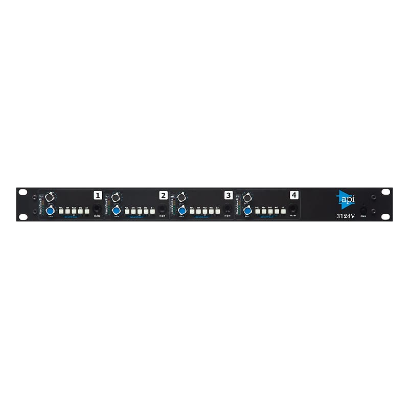 API 3124V Discrete 4-Channel Mic/Line Pre image 1