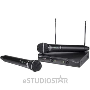 Samson Stage 200 Dual Channel Wireless Handheld Mic System - B Band