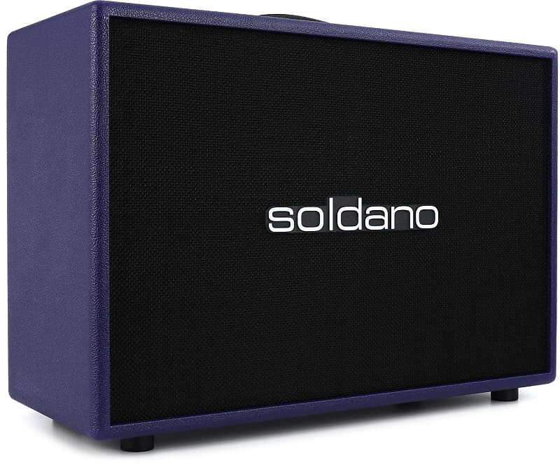 Soldano 212 Horizontal Cabinet 2x12" Extension Cabinet - Purple image 1
