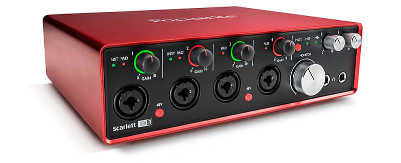 Focusrite Scarlett 18i8 2nd Gen USB Audio Interface 2016 - 2018