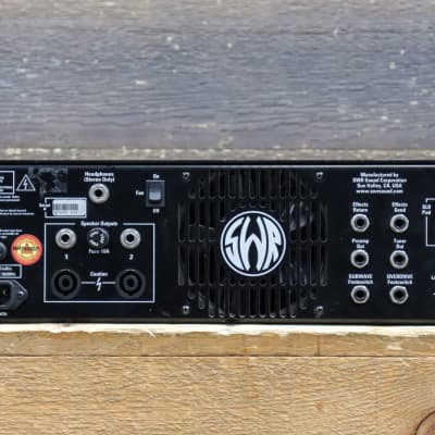 春夏新作 Bass Professional 750X SWR Amplifier 4-Ohms into 750-Watt ベース