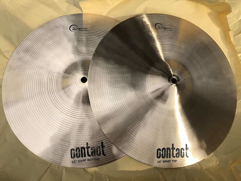 Dream Cymbals 14" Contact Series Hi-Hats image 1