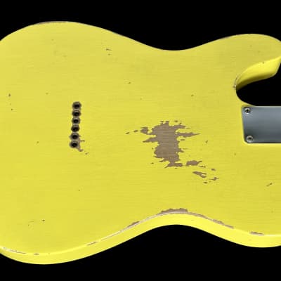 2022 Fender Telecaster 1963 Custom Shop '63 Reissue Tele Heavy Relic ~ Graffiti Yellow image 3
