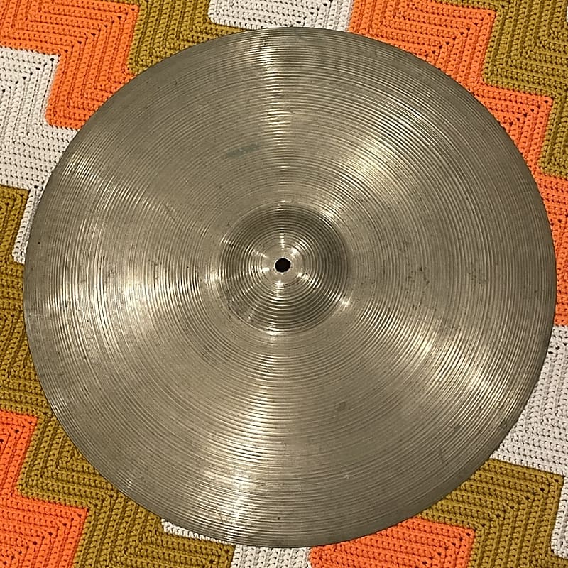 Zildjian 20” Crash/Ride 19601969 Badge! Beautiful Reverb