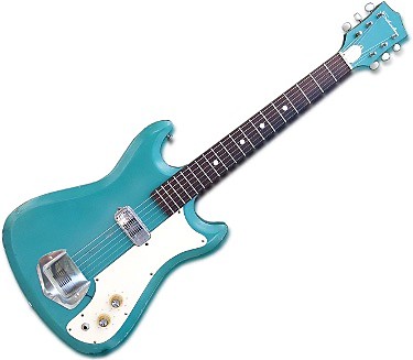 Silvertone Kay SEARS 1413 1965 Turquoise | Reverb