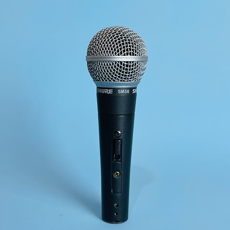 Shure SM58 Cardioid Dynamic Vocal Microphone image 1