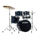 Tama Imperialstar 5-Piece Drum Kit with Meinl HCS Cymbals (Dark Blue)