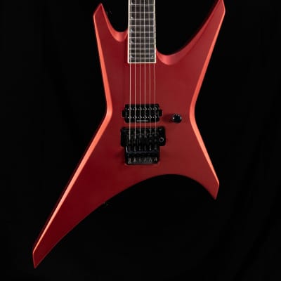 Jackson USA Custom Shop Warrior WR-1 (Candy Apple Red Satin, Reverse Headstock, Piranha Tooth Inlays, Direct Mount Pickups, Graphite Reinforced Neck) image 2