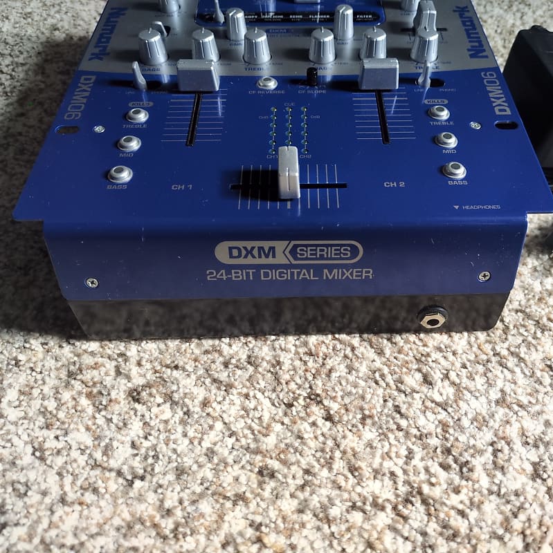 Numark DXM06 2-Channel Digital DJ Mixer w/ Power Cord
