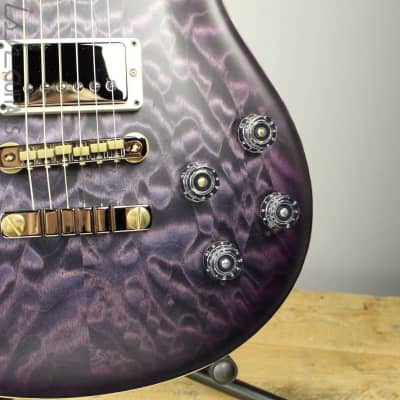 Paul Reed Smith PRS McCarty 594 Semi-Hollow Wood Library Faded Purple Burst Satin image 3