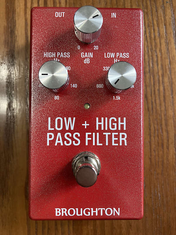 Broughton Low + High Pass Filter pedal Unknown Reverb