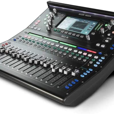 Allen & Heath SQ-5 Digital Mixer, 48 Input Channels, 7" Capacitive Touchscreen, Automatic Mic Mixing, 32×32 USB Audio Interface, Black image 4