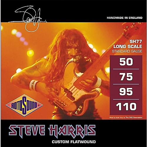Rotosound SH77 Steve Harris Flatwound Bass Strings image 1